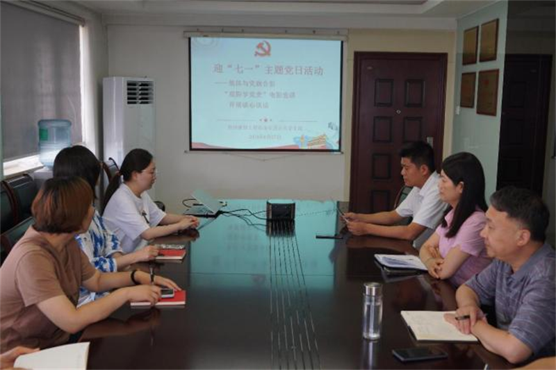 咨询团支部组织召开迎“七一”主题党日系列活动