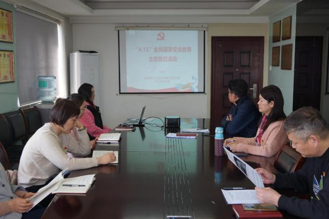 咨询团支部召开“4.15”全民国家安全教育主题党日活动